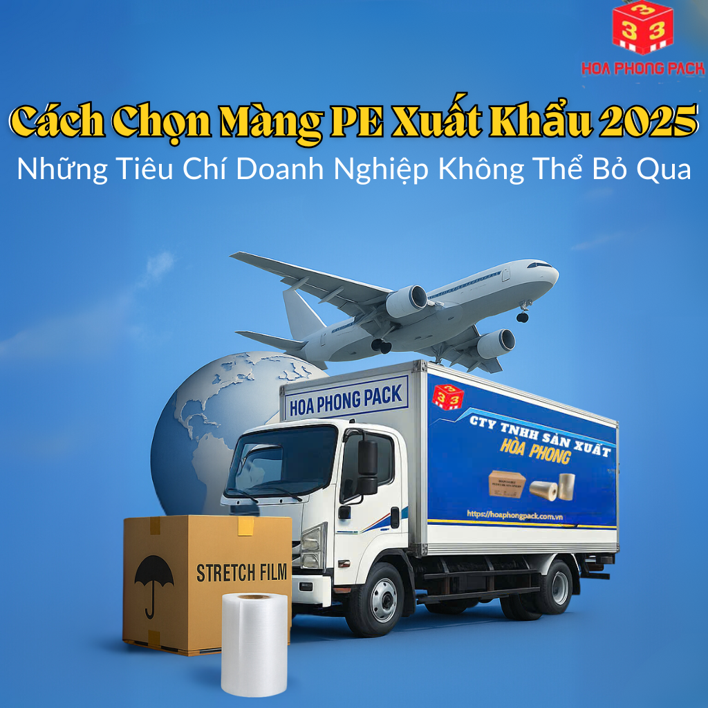 Cách Chọn Màng PE Xuất Khẩu 2025: Những Tiêu Chí Doanh Nghiệp Không Thể Bỏ Qua