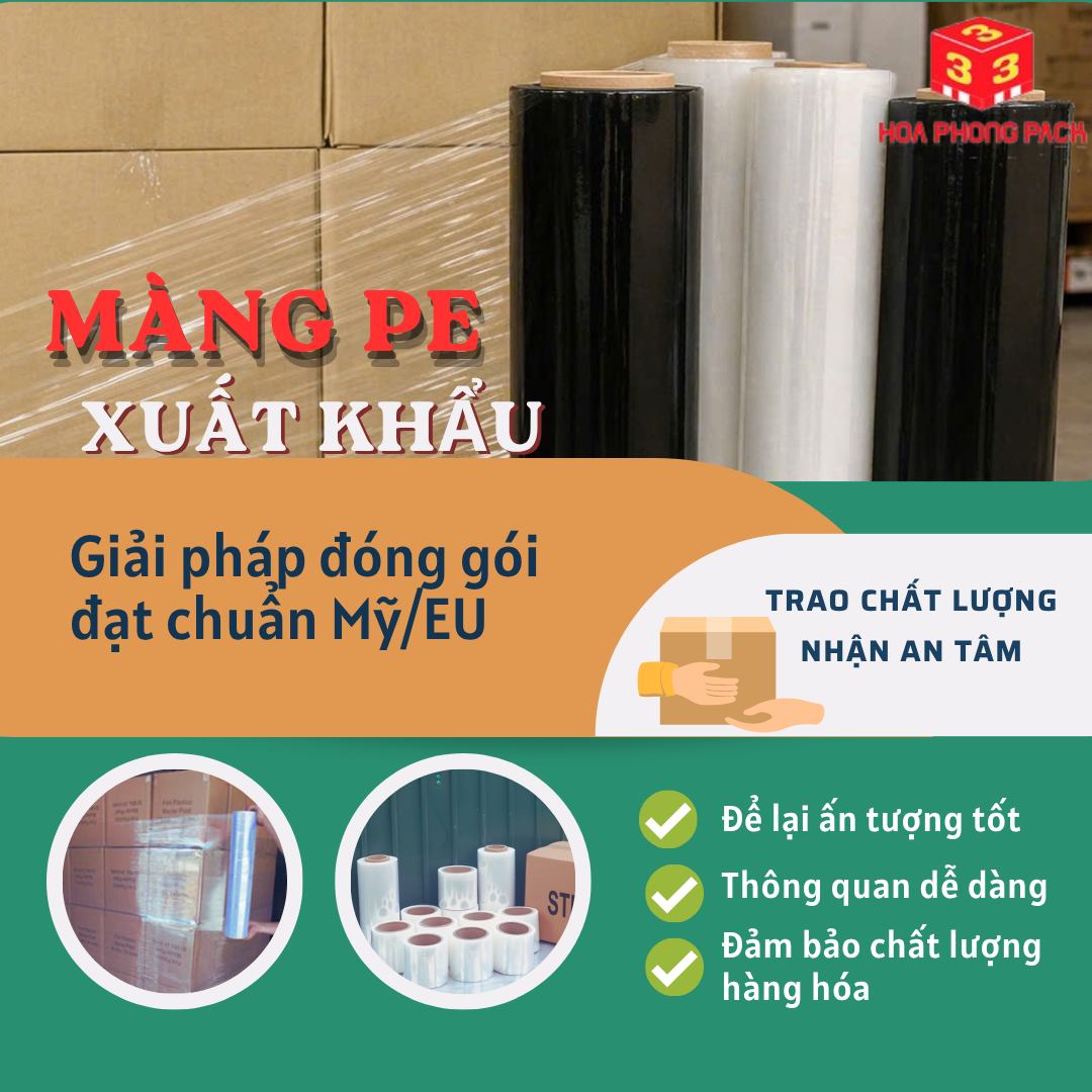 EXPORT PE STRETCH FILM: A PACKAGING SOLUTION MEETING US/EU STANDARDS